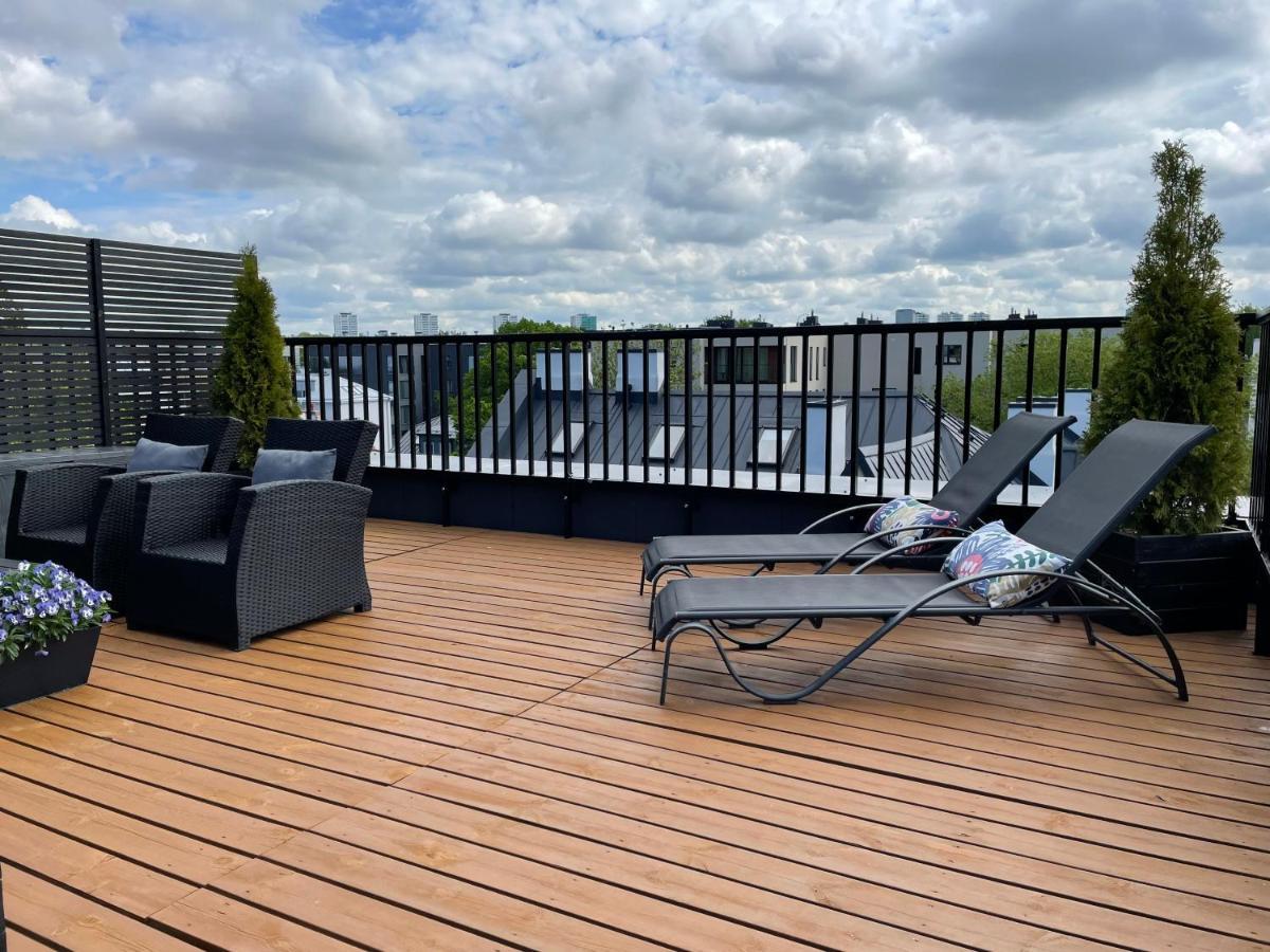 City Terrace Apartment Avangard - Large Private Roof Terrace ทาลลินน์ ภายนอก รูปภาพ